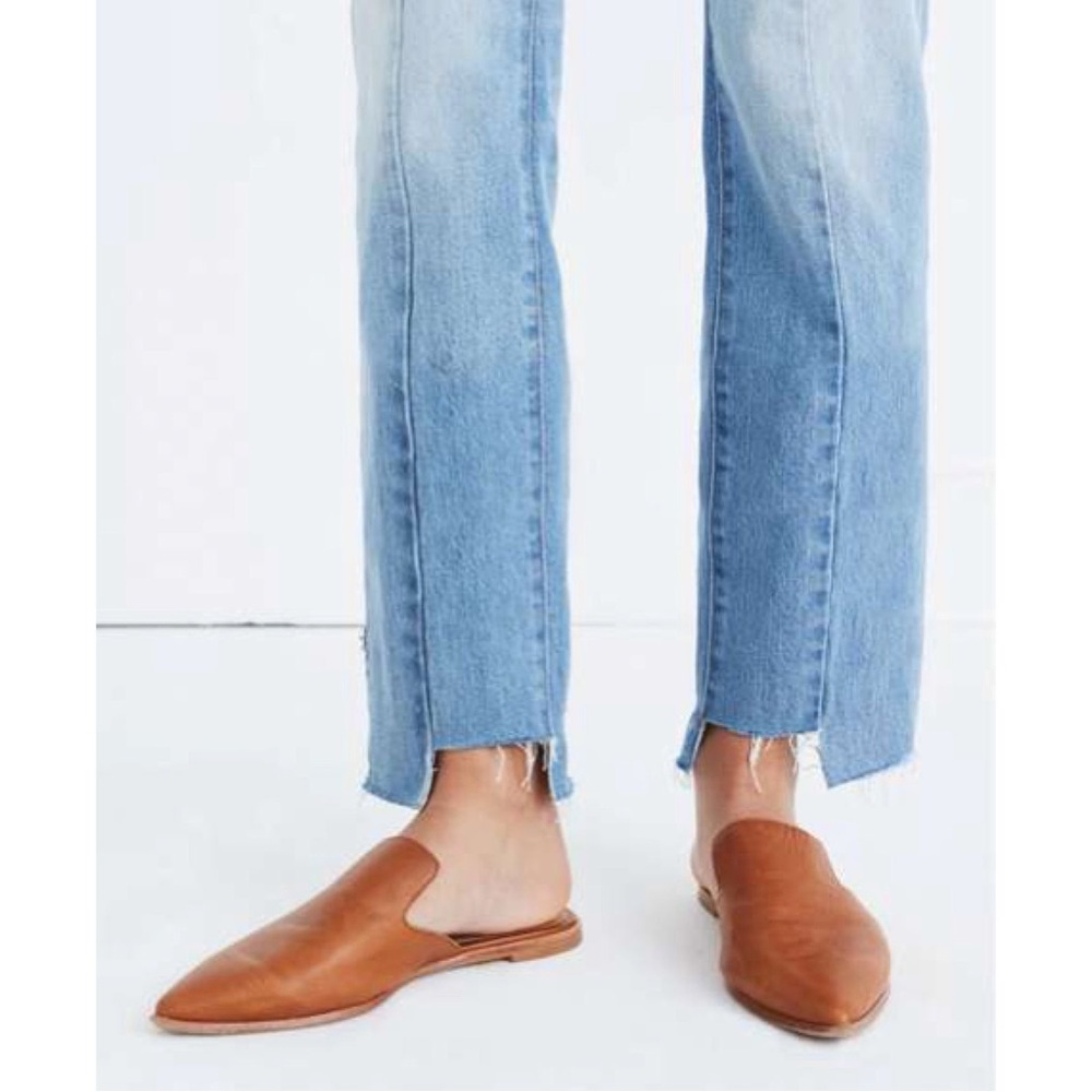 Madewell The Gemma Mule in Leather